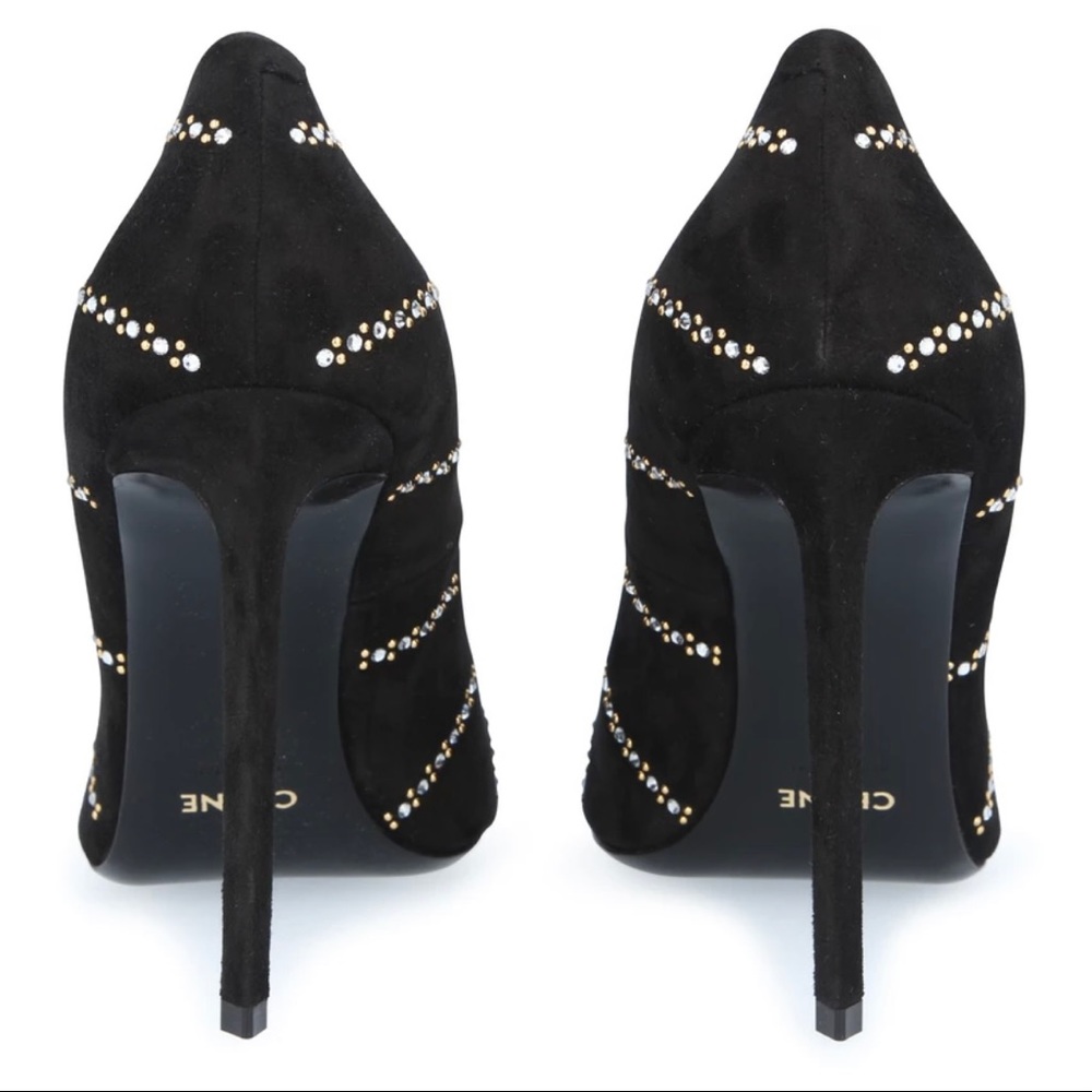 NWT 100% Authentic Celine Sharp Suede Pumps - Picture 3 of 14